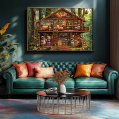 Blueforest premium puzzle pieces with thick construction for durable, precise fits.
