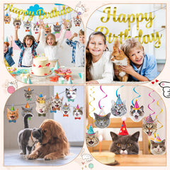 Bluegogo cat party set enables quick, stylish setup.