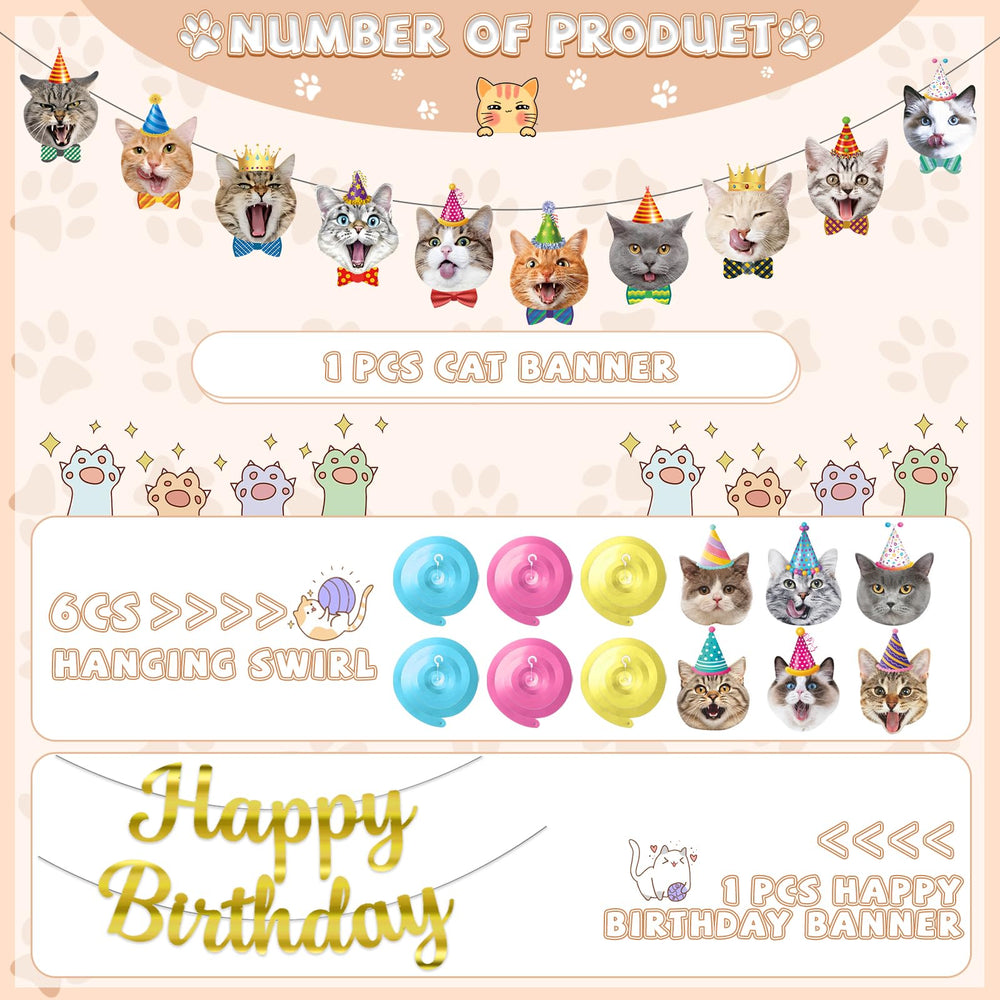 Bluegogo happy birthday banner 5m bright colors for celebrations.