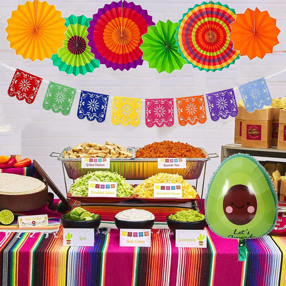Bluegogo taco foil balloon offers thematic accents for photo-worthy party moments
