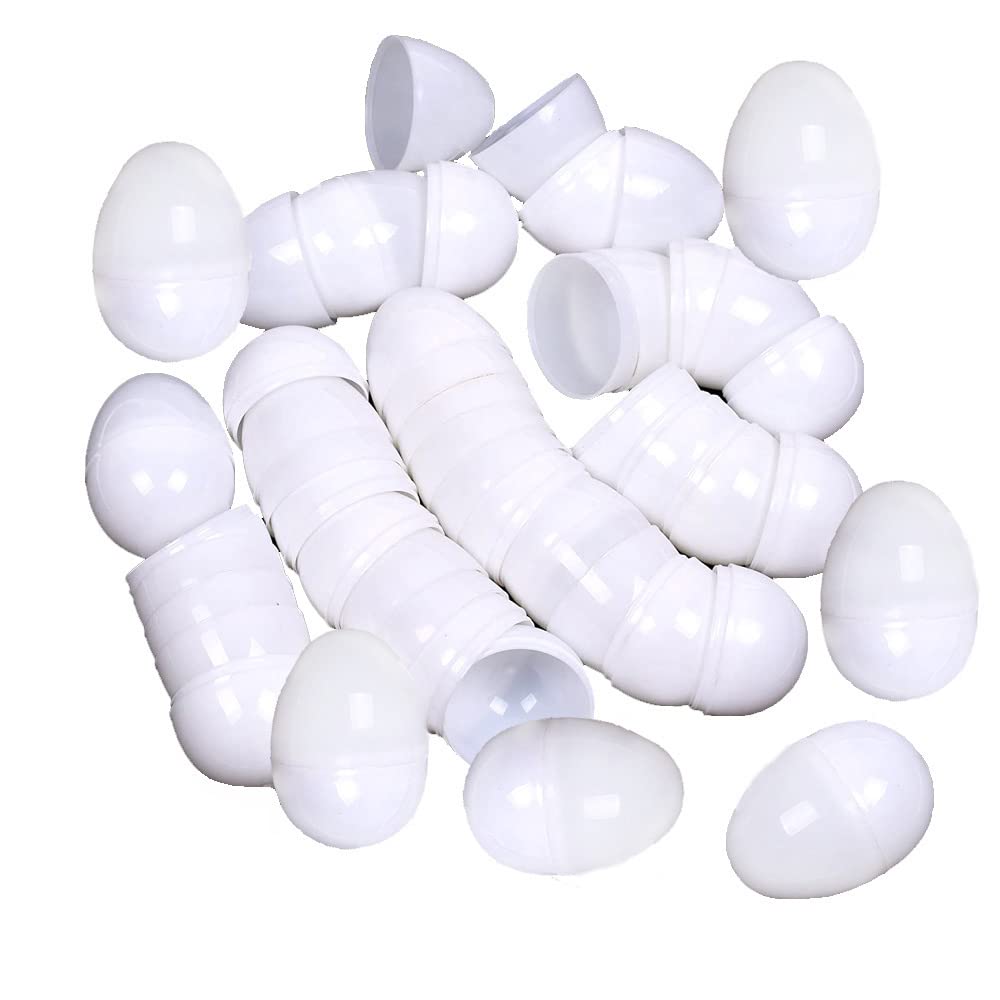BlueMart blank Easter egg base for easy painting and color customization.