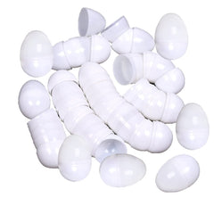 BlueMart blank Easter egg base for easy painting and color customization.