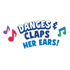 Blue's Clues Bingo Blue dancing ears add playful motion during storytime.
