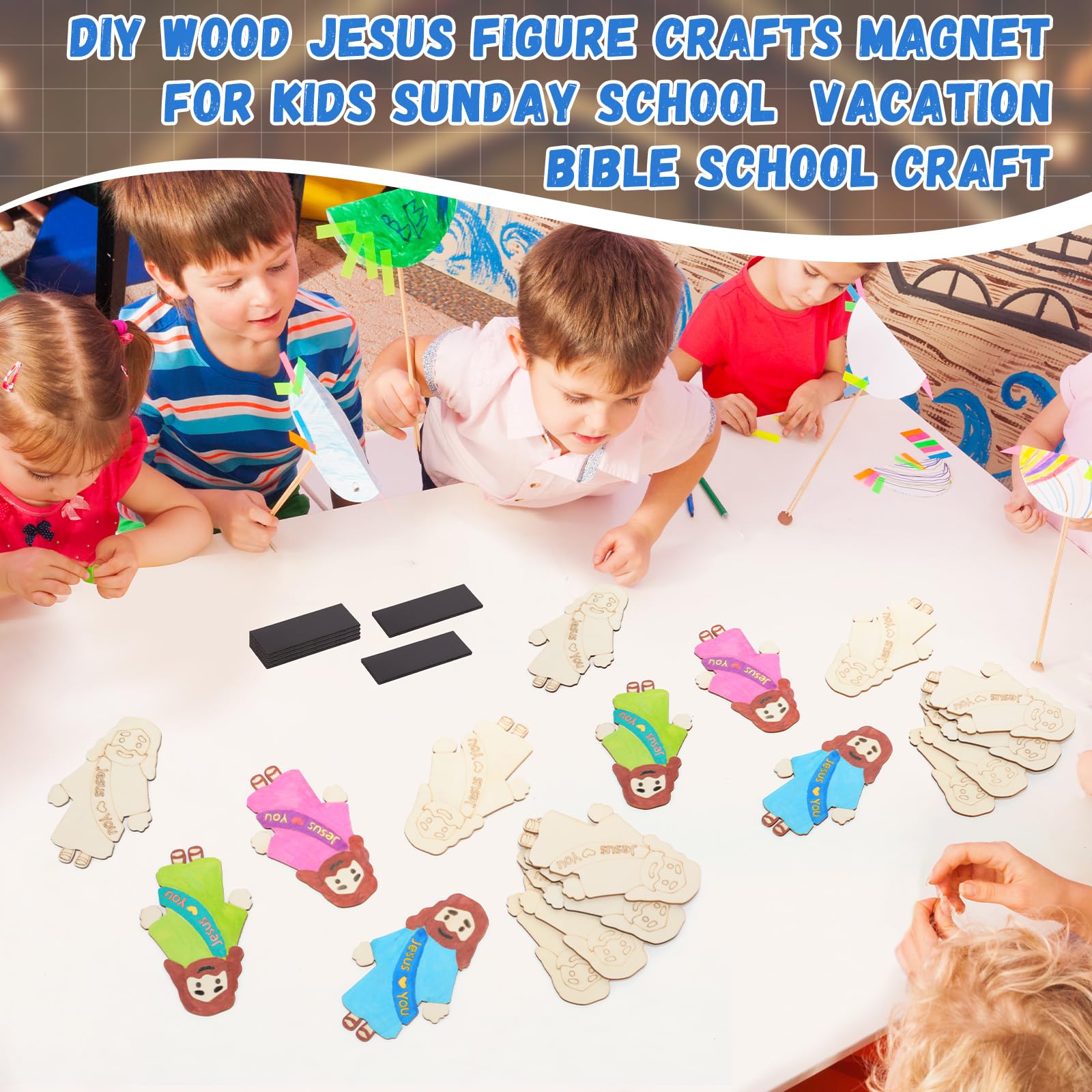 Blueweenly Easter and Christmas DIY activity adds colorful decorations to holiday classrooms.