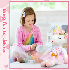 Blueweenly pink tutu skirt set to spark dress-up stories