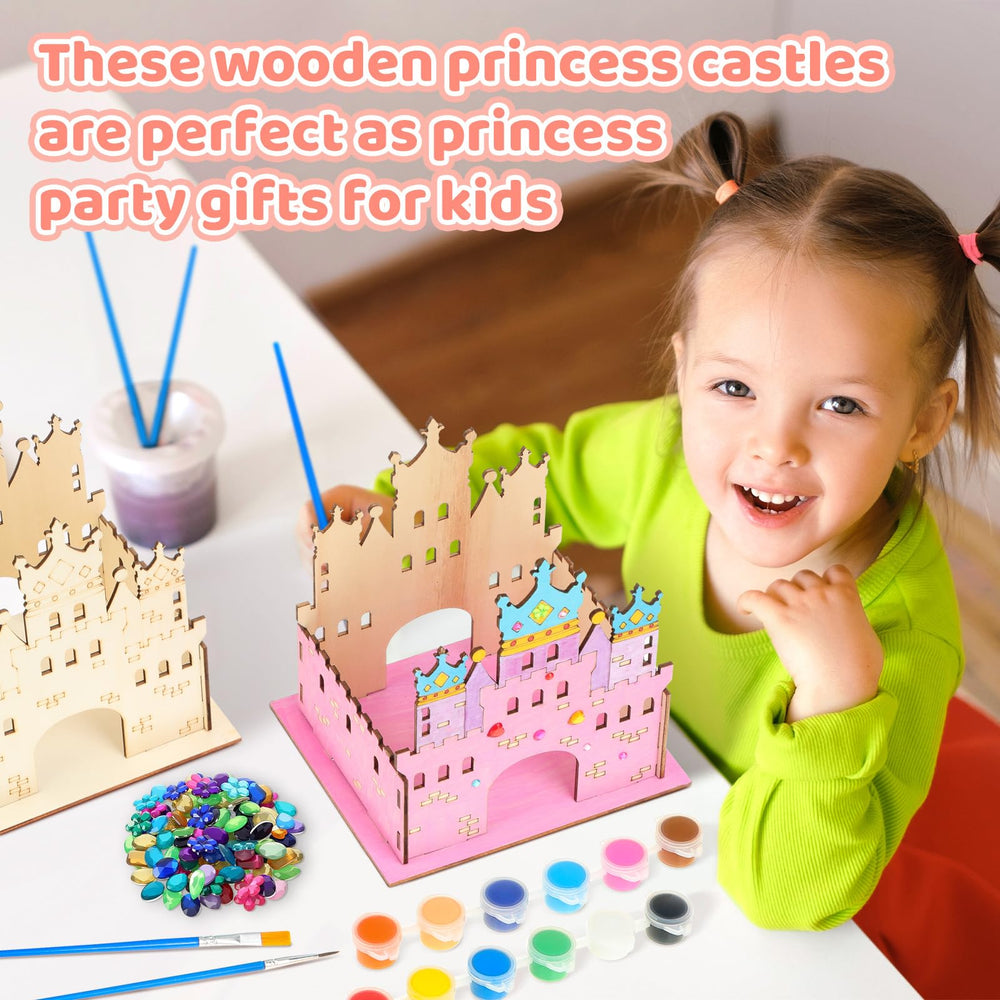 Blueweenly rhinestones add sparkle to castle decorations.