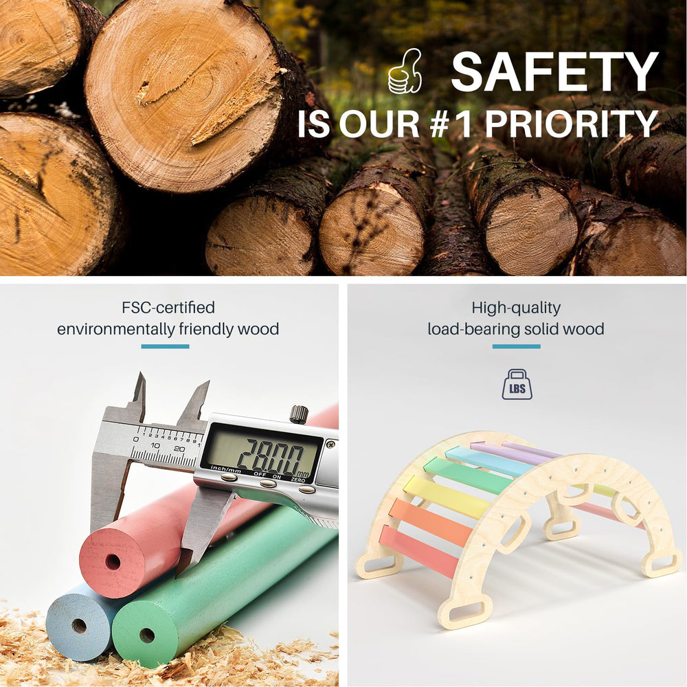 BlueWood Aurora FSC-certified wood highlights sustainable, durable construction.