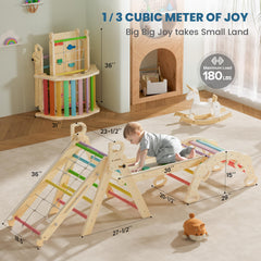 BlueWood beech wood construction supports growing strength with a stable handhold.