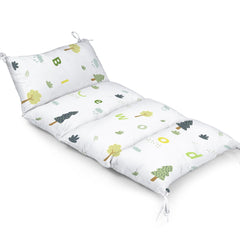 BlueWood cushion on climbing arch forest setup enhances balance during play