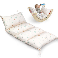 BlueWood Cushion on the climbing arch for safe, engaging playtime.