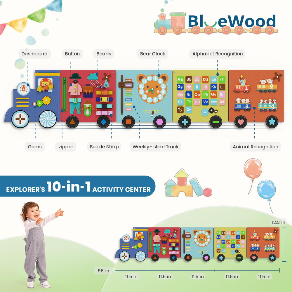 BlueWood eco-friendly biodegradable felt supports safe, sustainable play.