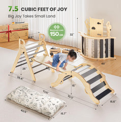 BlueWood arch component enabling versatile, imaginative play