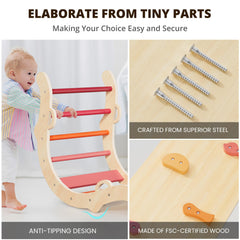 BlueWood Pikler sensory play promotes focused exploration and imagination.