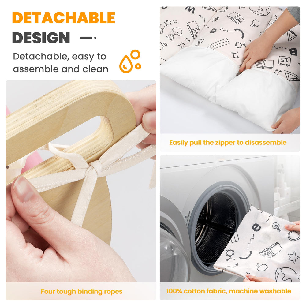 BlueWood Pikler folded-storage demonstrates space-saving design for small rooms.