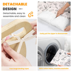 BlueWood Pikler folded-storage demonstrates space-saving design for small rooms.