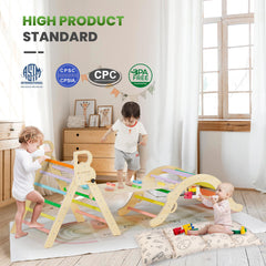 BlueWood Pikler Triangle Safety Certifications – meets safety standards for peace of mind.
