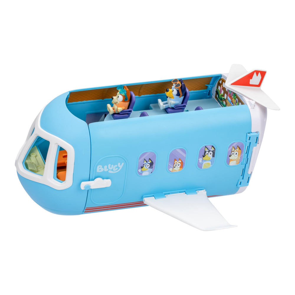 Bluey 3-in-1 transforming airplane toy plane for imaginative flight adventures.