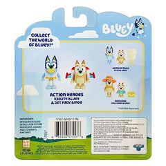 Bluey Action Heroes articulated-arms-legs enable dynamic posing.