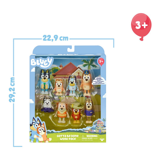 Bluey adventure figure Bluey ready for storytelling and imaginative play.