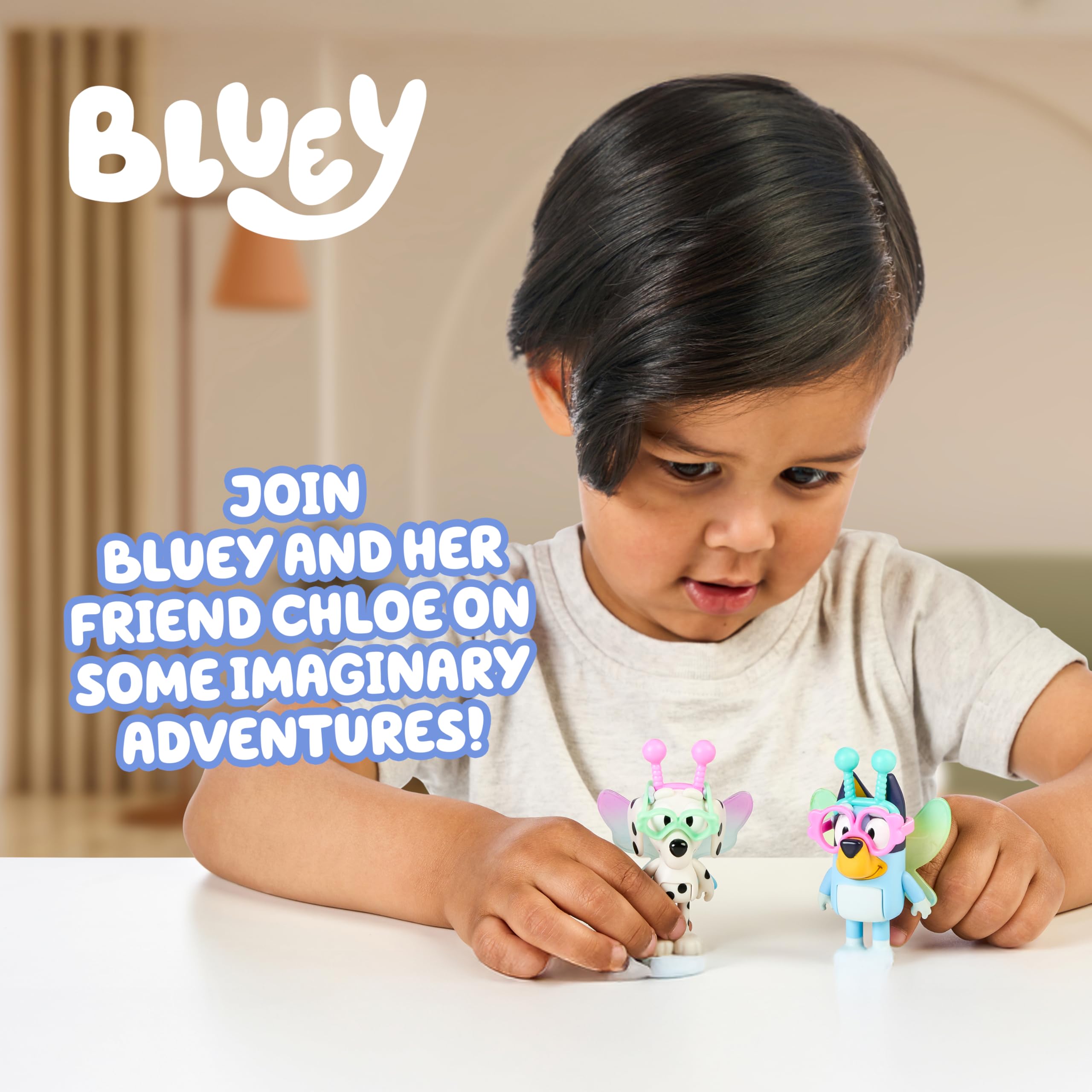 Bluey Chloe alien figure ready for creative pretend play.