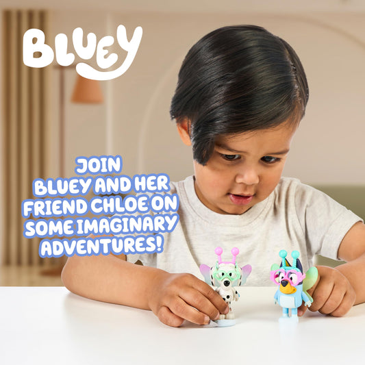 Bluey Chloe alien figure ready for creative pretend play.