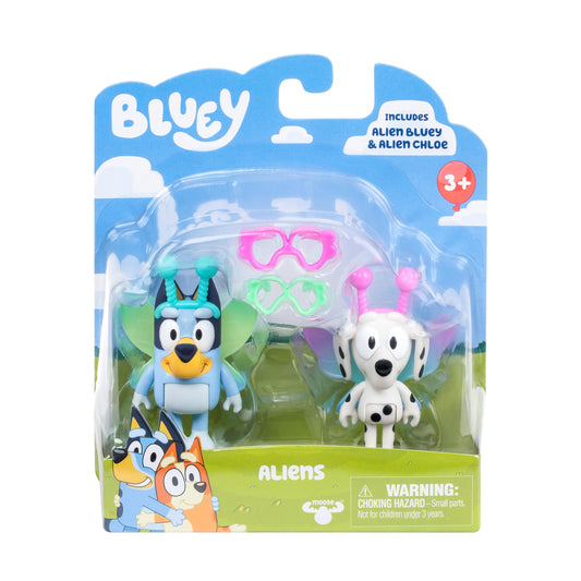 Bluey Alien Pack figure set for imaginative, on-the-go play.
