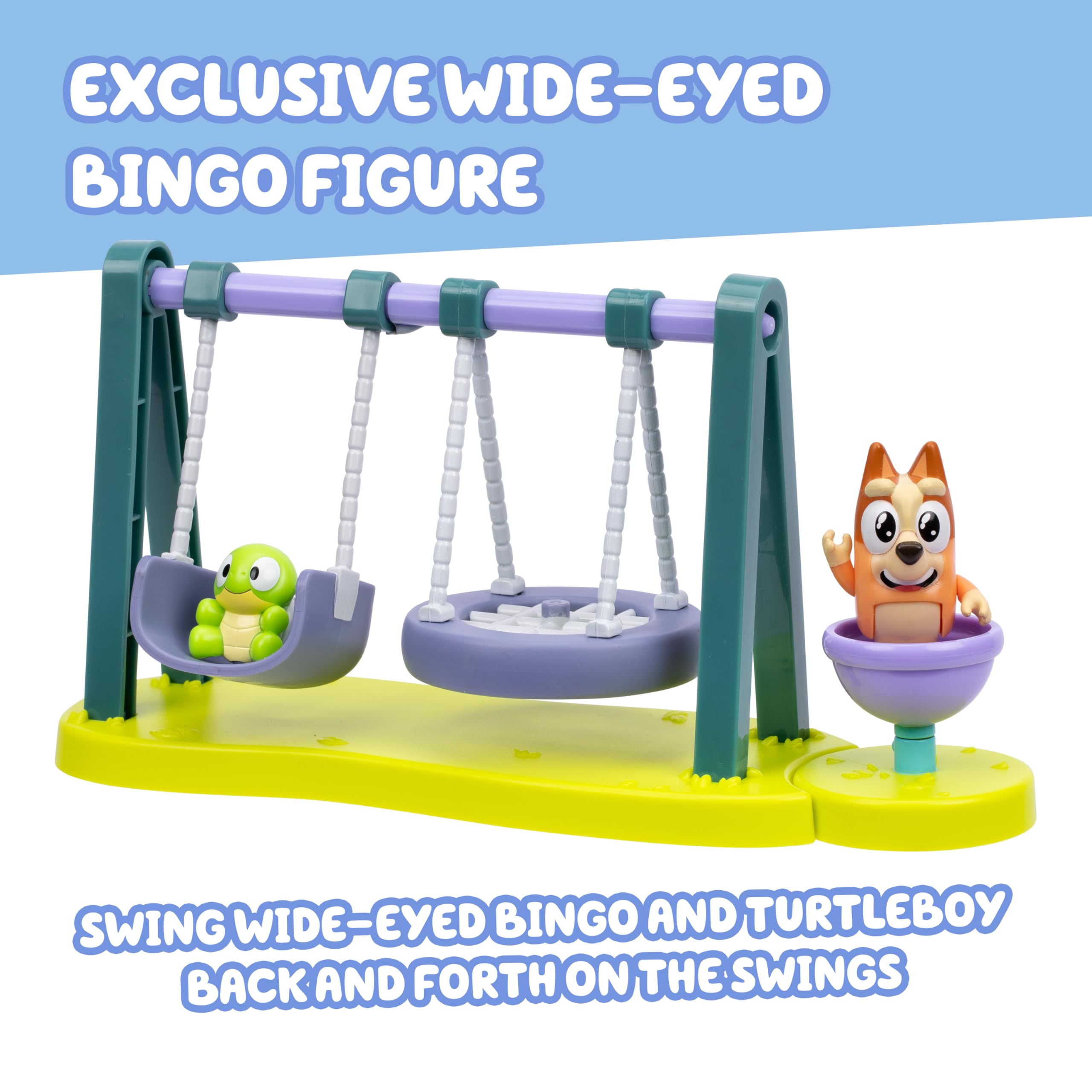 Bluey backyard playset with colorful details invites creative scenes.