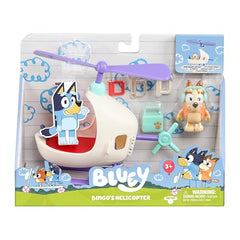 Bluey Bingo figurine ready for cockpit adventures encouraging roleplay.