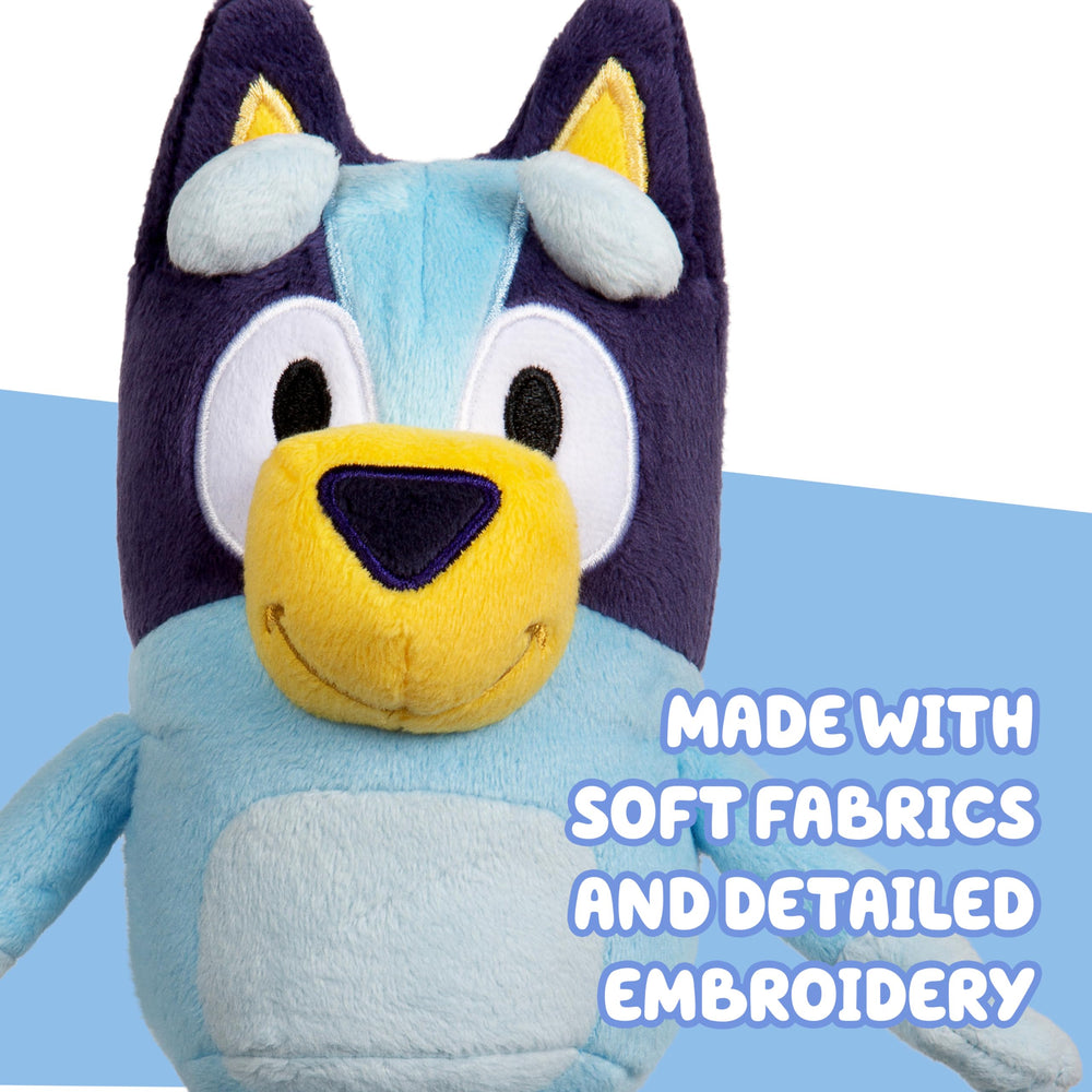 Bluey Bingo Plush Bundle pair in hand, perfect for travel and car rides