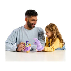 Bluey Bob Bilby puppet posed for bedtime storytelling with a cozy presence