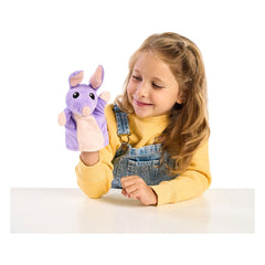 Bluey Bob Bilby puppet in small hands inspires creative roleplay and storytelling