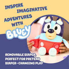 Bluey care plush supports nurturing play and emotional connection