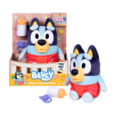 Bluey Care and Cuddle Soft baby toy 11 inch for cuddles and imaginative play