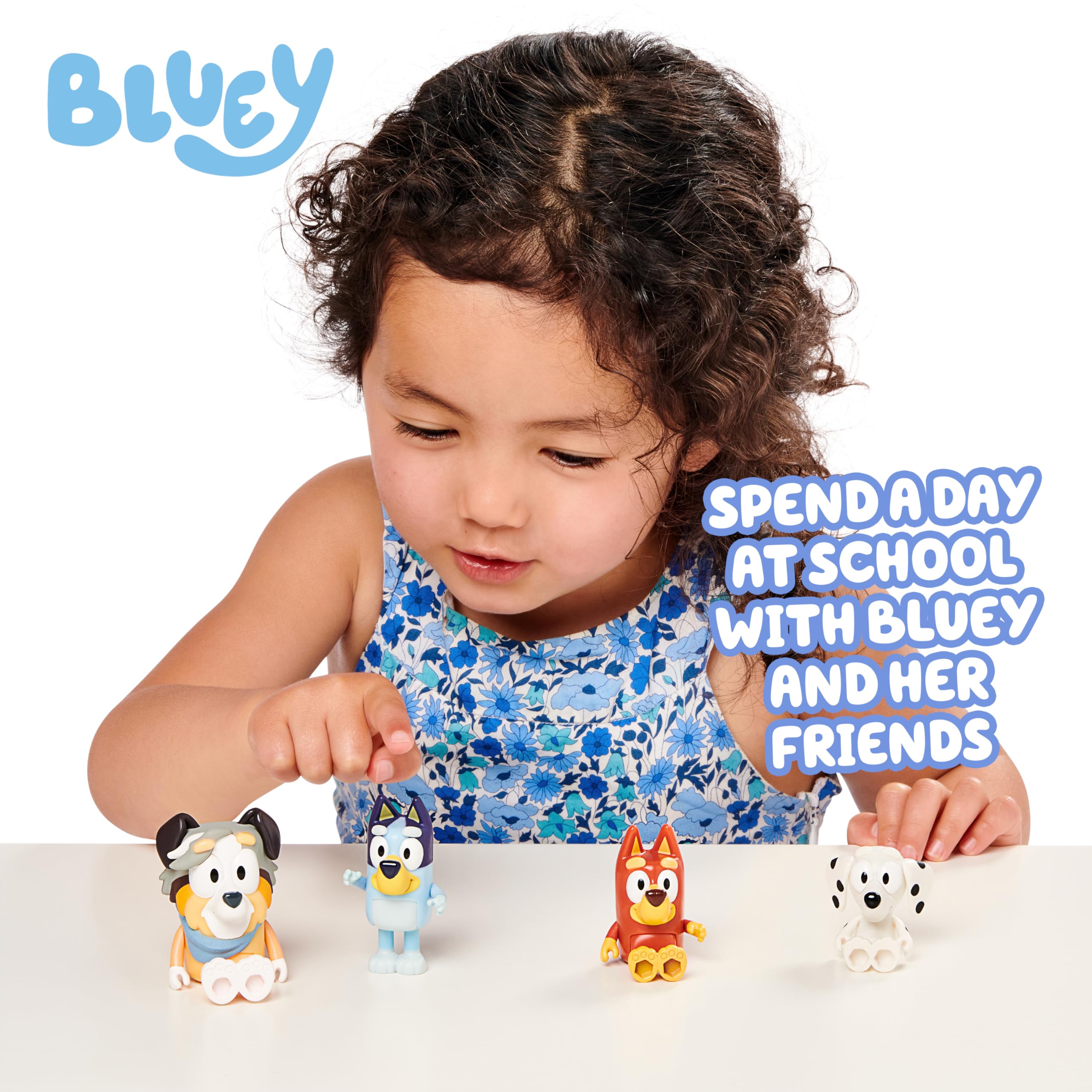 Bluey Chloe figure for storytelling and roleplay with friends