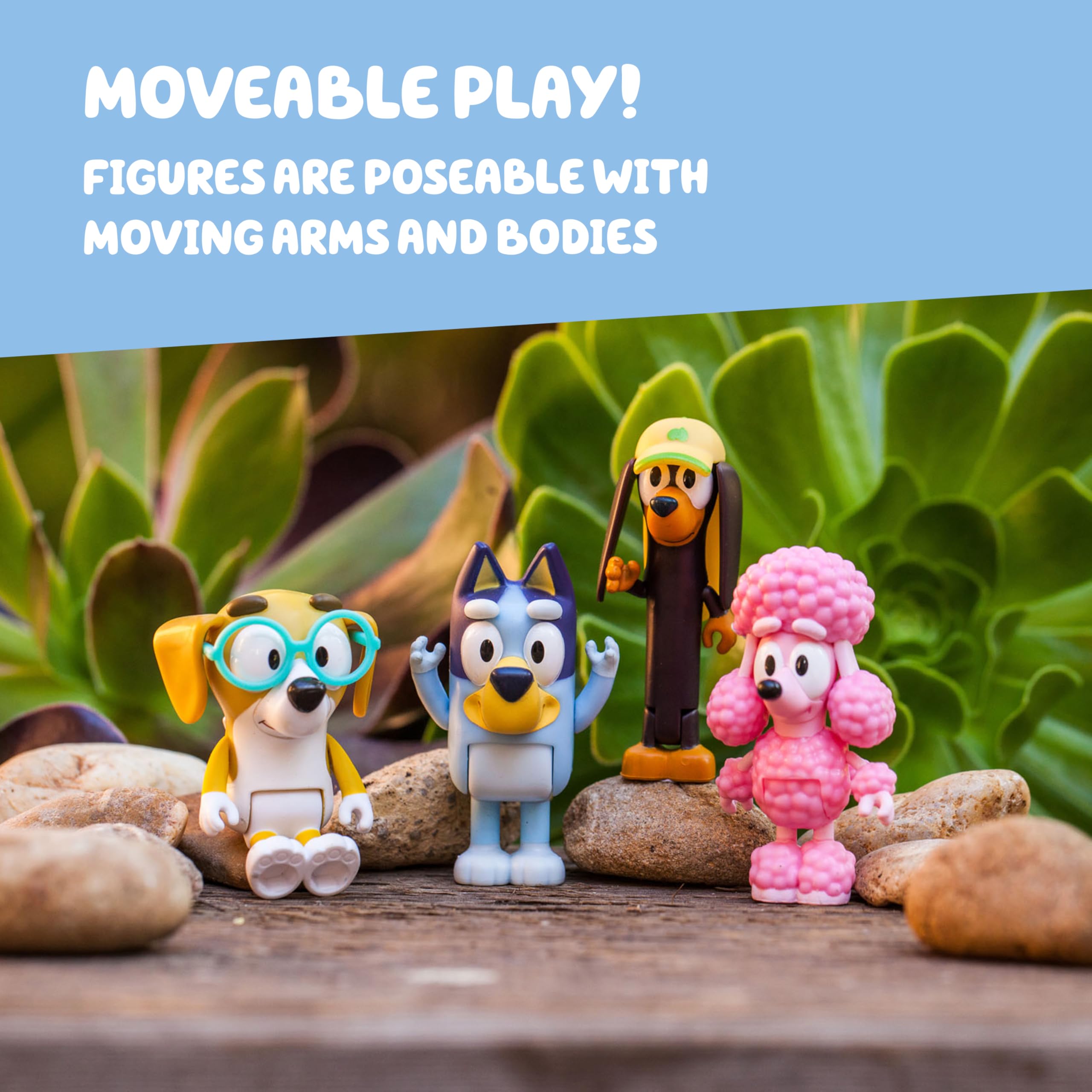 Bluey Coco articulated figure designed for long-lasting pretend adventures