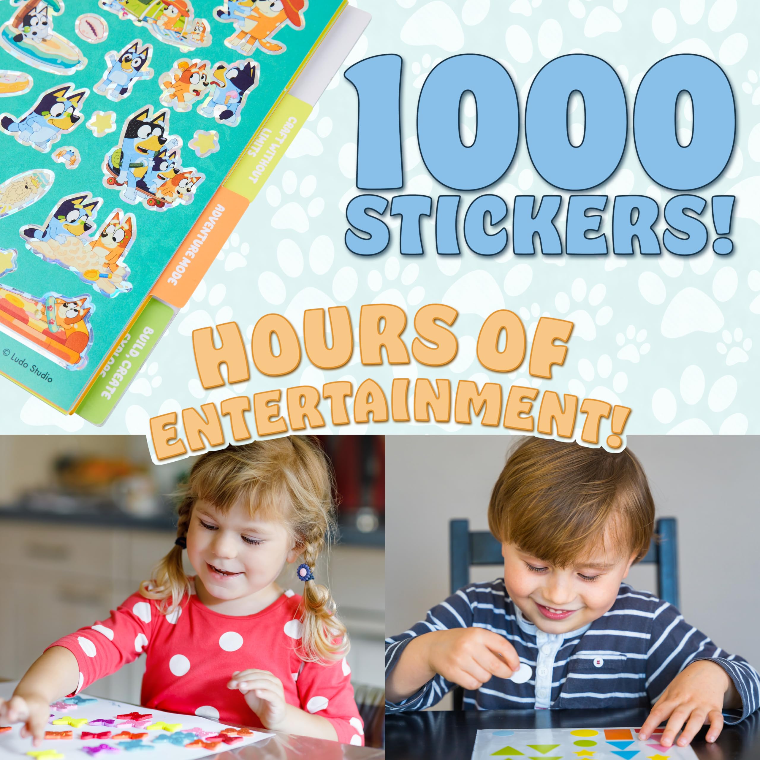 Bluey collector sheets inside offer extra keepsake fun for kids