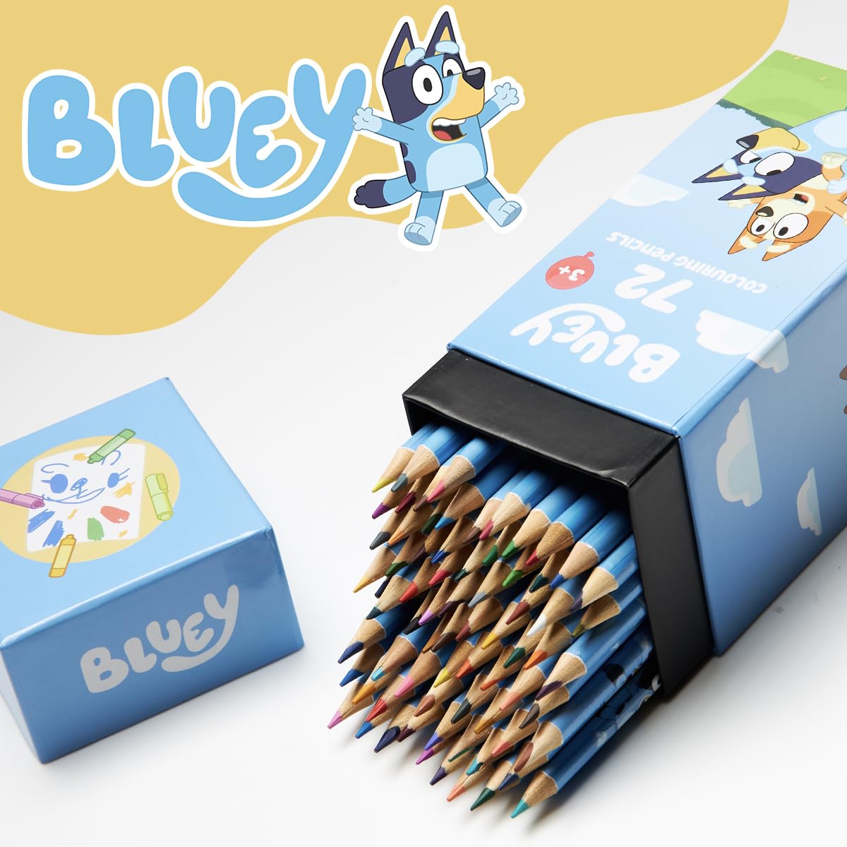 Bluey Colouring Pencils with kid-friendly design and easy grip