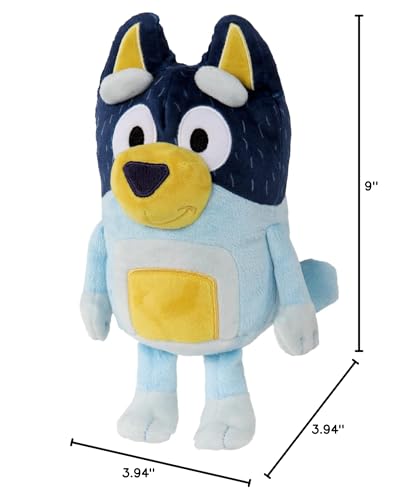 Bluey Dad Bandit plush travel-friendly size for bags and car rides