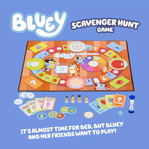 Bluey exclusive mini figures featuring Bluey, Bingo, Bandit and Chilli for imaginative play