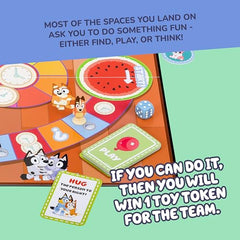 Bluey family game night in action promotes teamwork and shared laughter