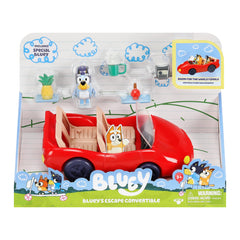 Bluey figure in Jerry Lee Butler hat for playful role play