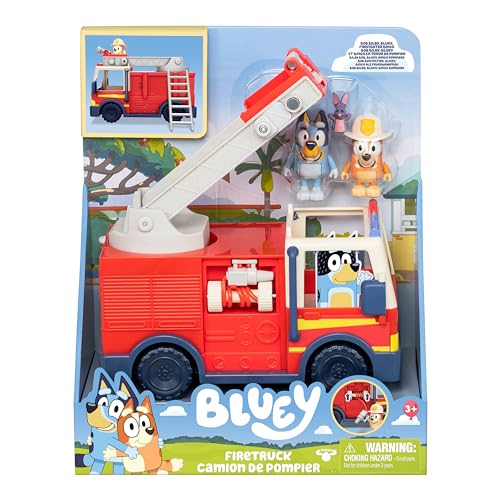 Bluey Bingo firefighter figure on duty ready for action-packed stories