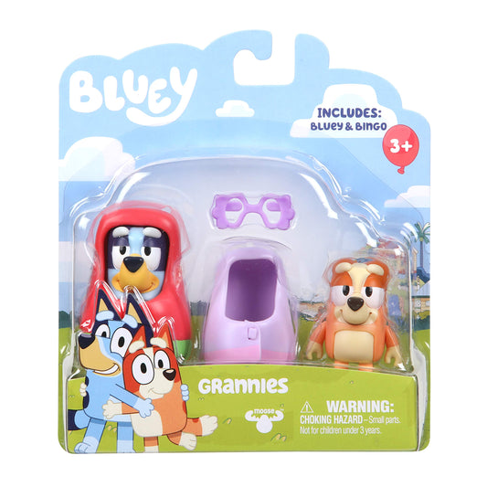 Bluey and Bingo in bright multicolor two-pack, perfect for storytelling.