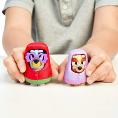 Durable Bluey figures designed for little hands and easy handling.