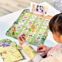 Bluey Grannies Game flossing party cue, invites movement and giggles.
