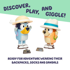 Bluey Holiday pack removable hats: easy outfit swaps for new stories.
