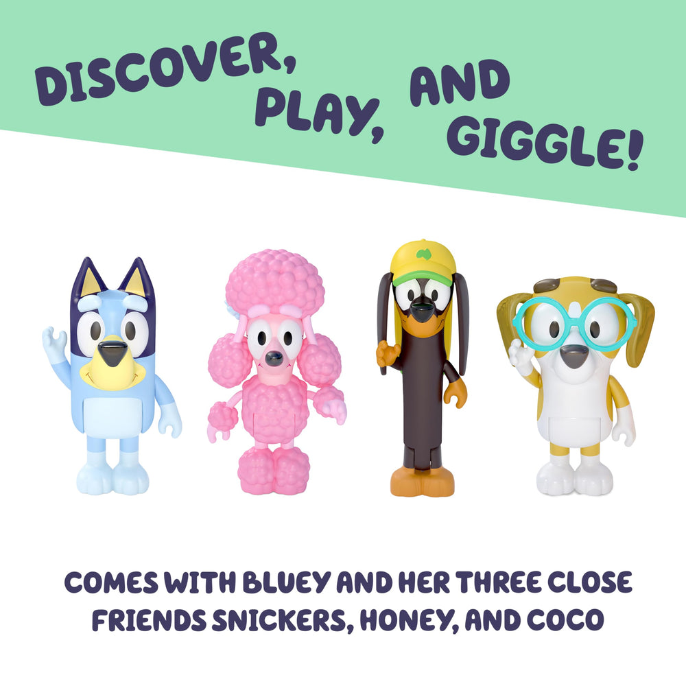 Bluey Honey articulated figure built for durable, on-the-go pretend play