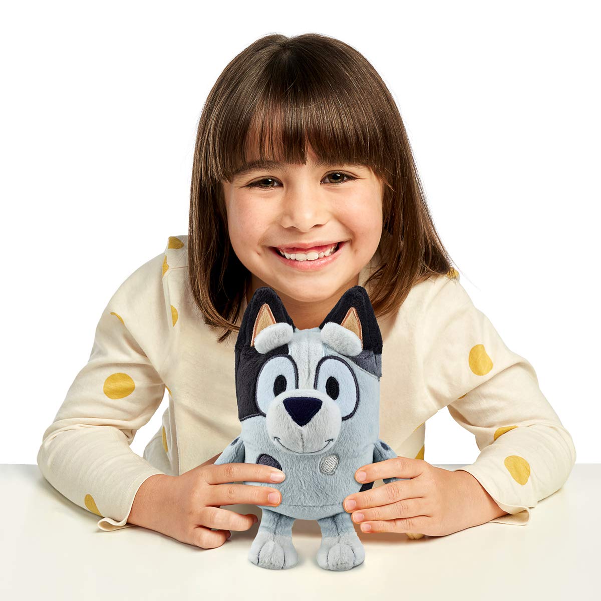 Bluey Muffin plush in multicolor design ideal for cuddling