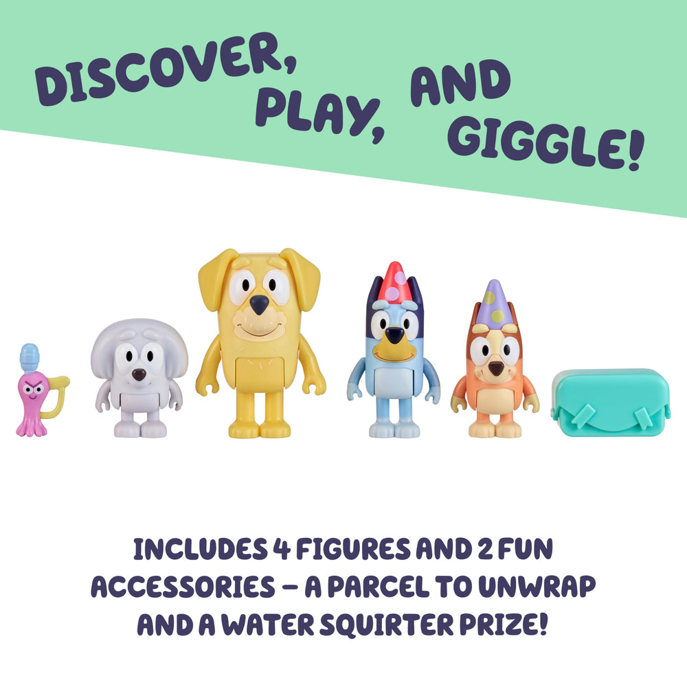 Water squirter accessory adds splash play to Bluey Pass the Parcel