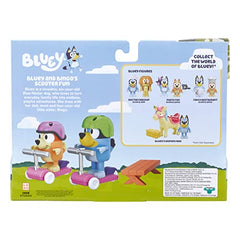 Complete scooter play set ready for pretend rides.